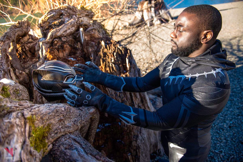 Illustration for article titled Here's Some A+ Black Panther Cosplay